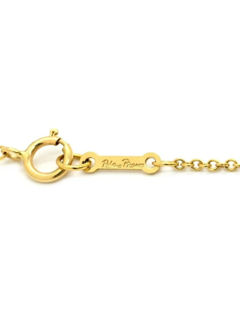 Tiffany & Co Necklace Loving Heart Yellow Gold YG T& Paloma Picasso